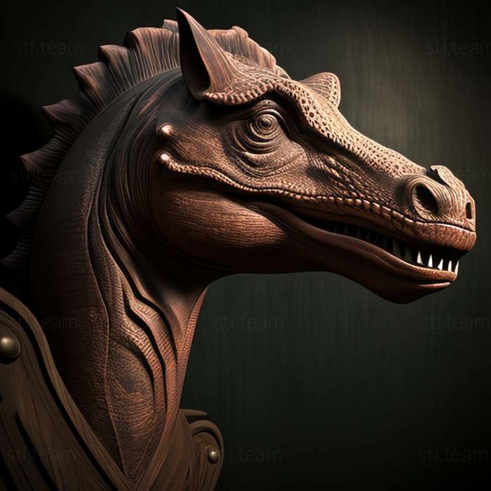 3D model Hungarosaurus (STL)